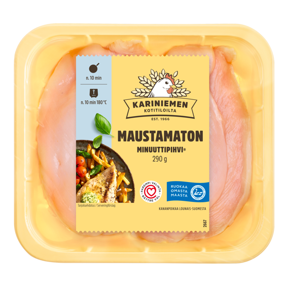 Kariniemen Kananpojan Minuuttipihvi® maustamaton