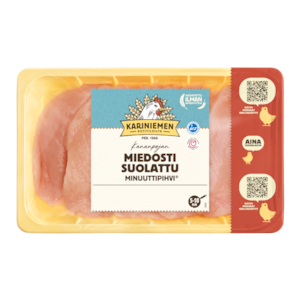 Kariniemen Kananpojan Minuuttipihvi® miedosti suolattu