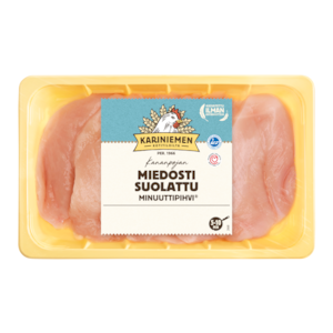 Kariniemen Kananpojan Minuuttipihvi® miedosti suolattu