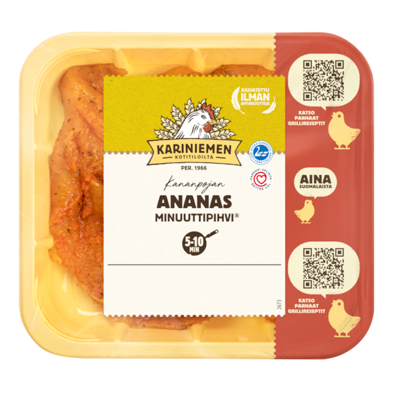 Kariniemen Kananpojan Minuuttipihvi® Ananas