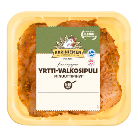 Kariniemen Kananpojan Minuuttipihvi® yrtti-valkosipuli