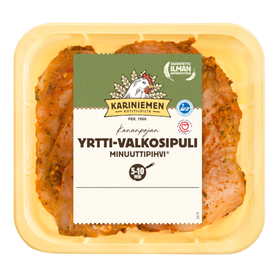 Kariniemen Kananpojan Minuuttipihvi® yrtti-valkosipuli