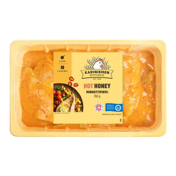 Kariniemen Kananpojan Minuuttipihvi® Hot Honey