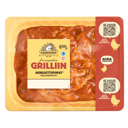Kariniemen Kananpojan Minuuttipihvi® Grillimarinoitu