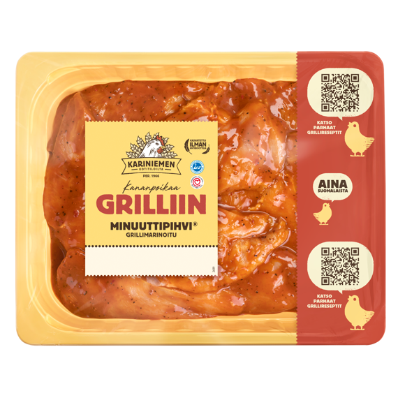 Kariniemen Kananpojan Minuuttipihvi® Grillimarinoitu