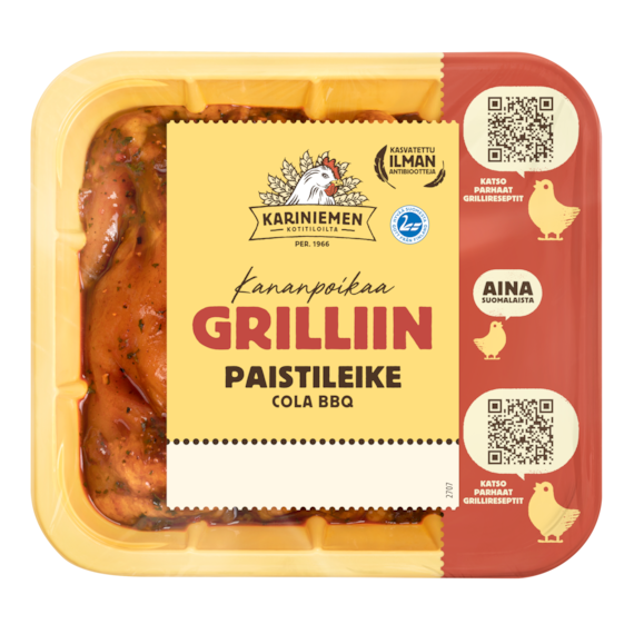 Kariniemen Kananpojan paistileike Cola BBQ