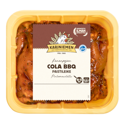 Kariniemen Kananpojan paistileike Cola BBQ