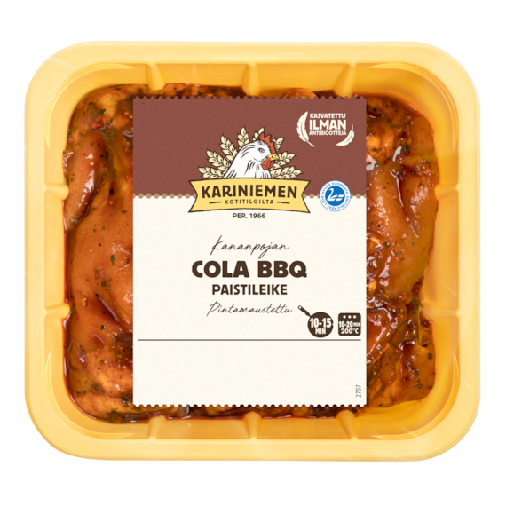 Kariniemen Kananpojan paistileike Cola BBQ