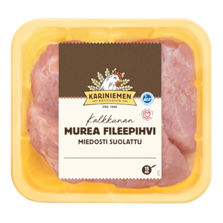 Kariniemen Kalkkunan Fileepihvi miedosti suolattu (2772)