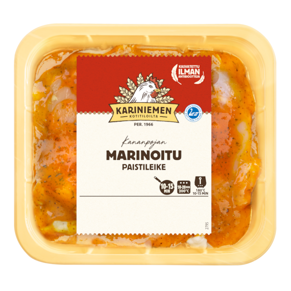 Kariniemen Kananpojan Paistileike marinoitu
