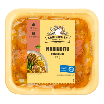 Kariniemen Kananpojan Paistileike marinoitu