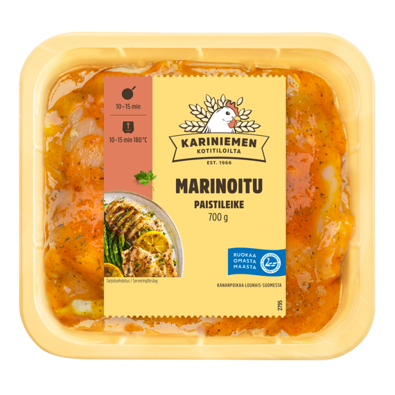 Kariniemen Kananpojan Paistileike marinoitu