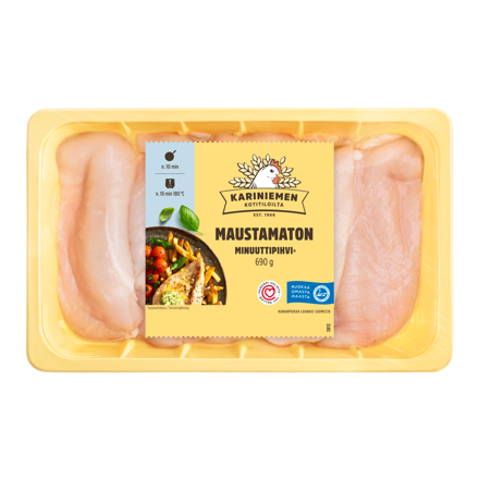 Kariniemen Kananpojan Minuuttipihvi® maustamaton