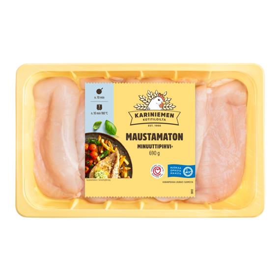 Kariniemen Kananpojan Minuuttipihvi® maustamaton