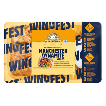 Kariniemen Kananpojan Wingfest® Wings Manchester Dynamite