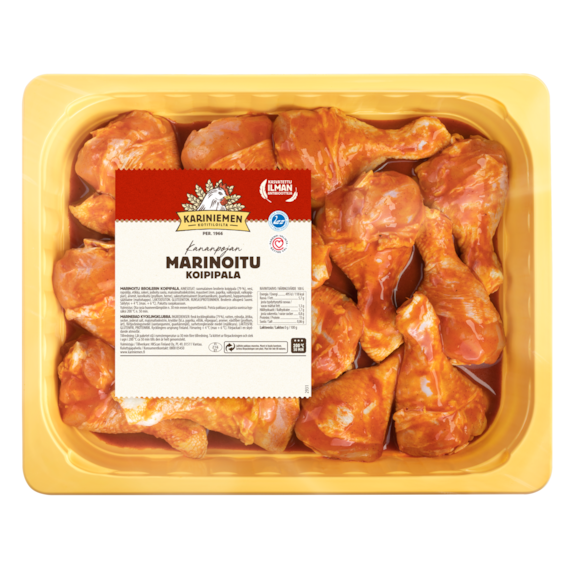 Kariniemen Kananpojan Koipipala marinoitu