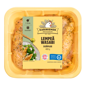 Kariniemen Kananpojan sisäfilee Lempeä Wasabi
