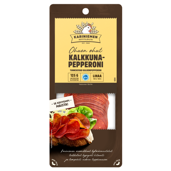 Kariniemen Kalkkunapepperoni