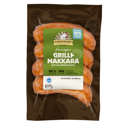 Kariniemen Kananpojan grillimakkara