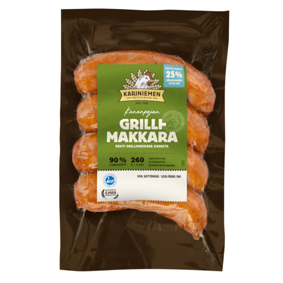 Kariniemen Kananpojan grillimakkara