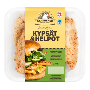 Kariniemen Kananpojan Kypsät ja Helpot Pehmeän pippuriset pikkupihvit