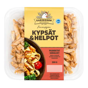 Kariniemen Kananpojan Kypsät ja Helpot uunipaahdetut suikaleet