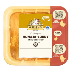 Kariniemen Kananpojan Minuuttipihvi® hunaja-curry